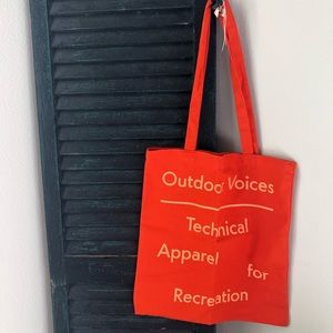 LIKE NEW | Outdoor Voices Orange/Red Tote Bag